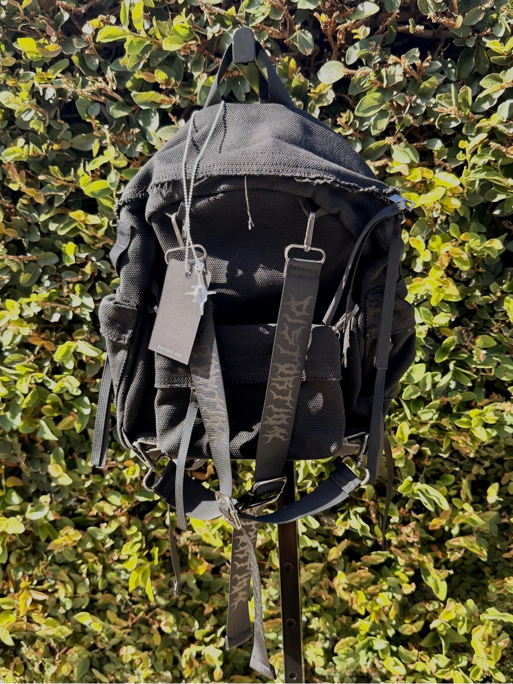 Distortion Strappy Backpack Darker Wavs